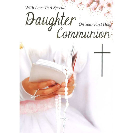 Picture of SPECIAL DAUGHTER ON YOUR FIRST HOLY COMMUNION CARD